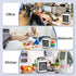 SUIDREAMS 6 Portable Air Conditioners, Personal Evaporative Air Cooler with Wind Speeds Small Air Conditioner Fan