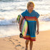 8-12 Sunset SUN CUBE Kids Towel Changing Swim Robe Surf Poncho, Quick Dry Microfiber Hooded Wearable Blanket for Boys