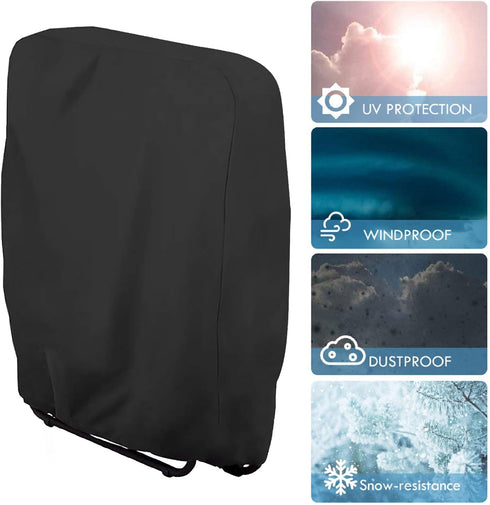SXAOZYRS 2 Bag(32.3" 7.9" 36.6" Zero Gravity Chair Covers PCS, Outdoor Zero Gravity Folding Patio Chair Covers