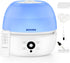 BOXING Top Fill Humidifiers for Bedroom Baby with Easy Remote, 20dB Quiet