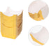 BESTonZON 100pcs Paper Baking Cups, Disposable Mousse Cake Cups for Christmas Party Wedding