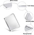 TeamFar Toaster Oven Pan with Rack Set, 10.5’’ x 8’’ Stainless Steel Baking Pans with Cooling Rack Set of 4