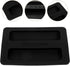 Silicone Toaster Dust Cover, 2 Slice Electric Bread Maker Lid, Black Toaster Machine Top Cover Accessories