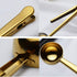 3 PCS Coffee Scoop with Clip, 2 in 1 Stainless Steel Measuring Spoon, 1 tbsp for Coffee and Tea