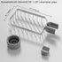 LONIN Stainless Steel Kitchen Sink Organizer Caddy Over Faucet Sponge & Brush Holder, Rust-Resistant, Adjustable