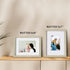 Egofine 9x12 Picture Frames 4PCS, Wood Frames for Pictures 5x7/6x8 with Mat or 9x12 without Mat, Distressed Wood Grain