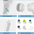 Handheld Cordless Electric Spin Scrubber, Rechargeable Cleaning Brush with 5 Heads for Kitchen, Bathroom, Floor, Glass