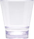 G.E.T. S-11-CL-EC 12 oz. Clear Rim-Full Stackable Glass, Break Resistant (Pack of 4)