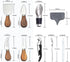 Cheese Knife Set, 14 Piece Stainless Steel Cheese Knives, Charcuterie Boards Accessories, Butter Spreader Knife with