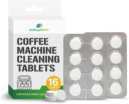 Coffee Espresso Machine Cleaning Tablets - 16 Tablets