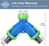 2 3 Garden Hose Splitter Way Heavy Duty, Hose Connector Faucet Splitter way, Water Splitter Outdoor Spigot Hose Bib
