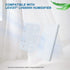 40 Pack Humidifier Aroma Pads and Mineral Absorption Pads for LEVOIT LV600HH, LV600S, OasisMist450S - White Filters