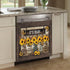 Sunflower Magnetic Dishwasher Cover - Butterfly Dishwasher Magnet, Kitchen Faith Flowers Panel Decal