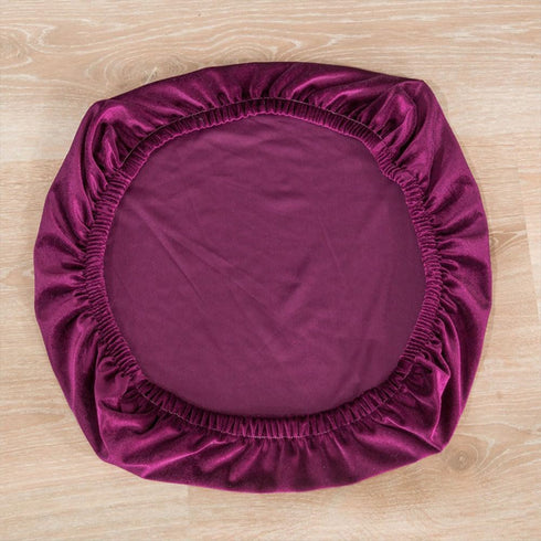Stretch Spandex Velvet Computer Office Chair Covers, Removable Washable Slipcovers for Home and Wedding Decor