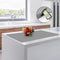Silicone Countertop Mat, 35.4"x23.6"x0.08" Heat Resistant Waterproof Protector for Kitchen, Light Gray