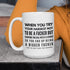 Inappropriate Coffee Mugs with Sayings, Funny Rude 11 or 15 oz. White Ceramic Gag Jokes for Office Friends