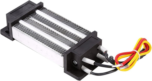 12V PTC Air Heater - Ceramic Heating Element 200W DC 12V Electric Insulated Thermostatic High Power Heater