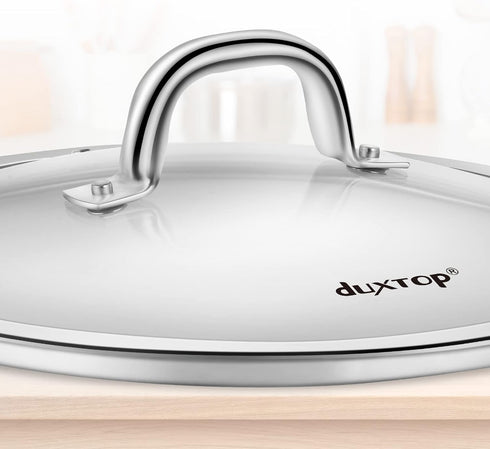 Duxtop Cookware Glass Replacement Lid, 7inch Interior Diameter, 7-5/8inch Exterior Diameter