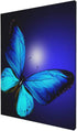 Blue Butterfly Canvas Wall Art, Butterflies Prints Home Decor Picture for Bedroom, Bathroom, Kitchen Office (12"x16")