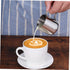 1pc Cup Steaming Pitcher, Coffee Machines for Home Kitchen Supplies, Black Kettle Milk Accessories