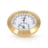 Guitar Violin Thermometer Hygrometer, Alloy Meter for Temperature and Humidity in Violin Guitar Case (Gold)