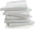 Bar Mop Cleaning Towels, Set of 6, 100% Cotton, 16” x 19”, Brilliant White, Machine Washable