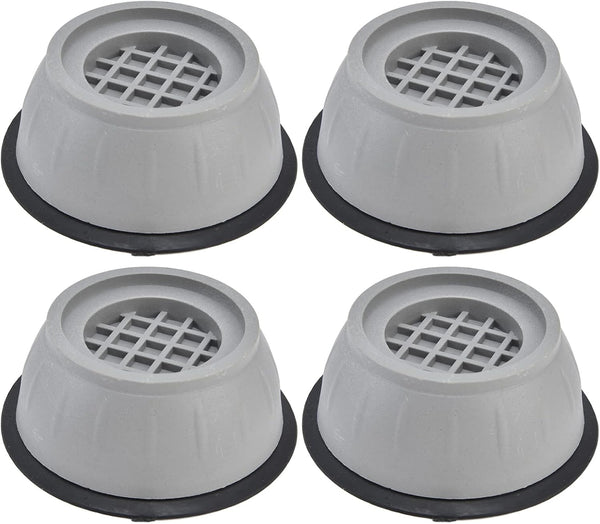 Washing Machine Cushion, 4pcs Shockproof Noise Cancelling Pad to Prevent Slip for Washer, Dryer (Large Diameter 9CM)