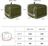 Toaster Cover, Solid Color Dark Olive Green 2 Slice, Soft Washable Dust-proof Cover with Pockets for Small Appliance