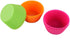 Webake 4.3 Inch Jumbo Silicone Baking Cups, Reusable Non-stick Extra Large Cupcake Liners, Pack of 12