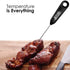 2 in 1 Stainless Steel Whisk and Instant Thermometer Probe - 12 inch for Cooking, Candy, Yogurt, and Cake