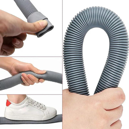 HLMOptimo 6 Feet Flexible Dishwasher Drain Hose Extension Kits, Universal Washing Machine Drain Hose with 1 Adapter, 1
