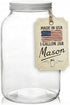 Large Glass Jars 1 Gallon 1 Pack Wide Mouth Mason Jars with