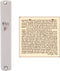 TALISMAN4U Waterproof White Mezuzah Case with Scroll Classic Judaica Israel Plastic Door Mezuza Silver Shin (4 Inches -