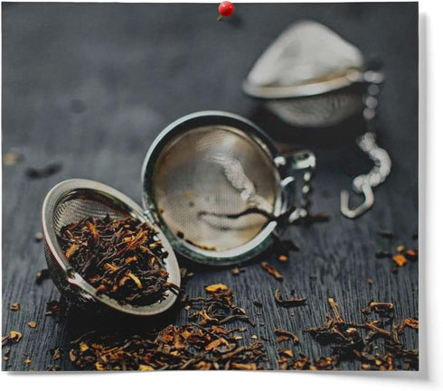 Stainless Steel Tea Ball Infusers 2-Pack, One 2" and One 2.75" Tea Ball, Durable Mesh Filter for Loose Tea