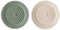mushie Silicone Drain Stopper 2-Pack | 5.5 inch Diameter Bathtub Flat Suction