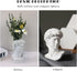 6 Inch fazhongfa Greek Statue of David Bust Resin Sculpture for Roman Bookshelf Tabletop Office Home Decor Roman