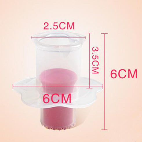 2pcs Cupcake Corer Tools Muffin Cake Pastry Corer Model Plunger Cutter, Decorating Plastic Cake Digging Device