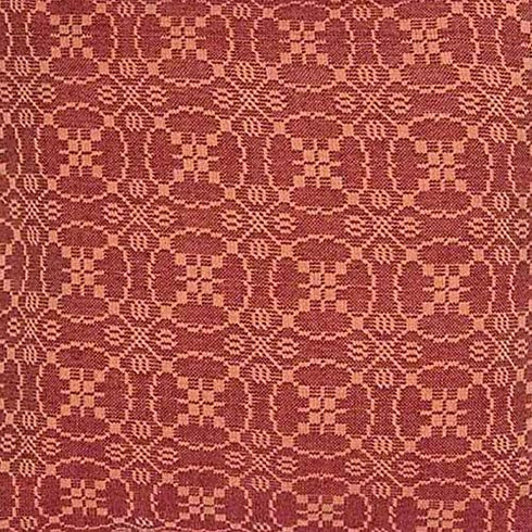 Marshfield Jacquard Woven Pillow Sham, Barn Red by Raghu