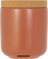 4 4 5 Inch Kamenstein Ceramic and Cork Breathable Garlic Keeper to Allow Air Flow for Freshness; Stackable Space Saving