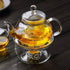 Hemoton Glass Teapot Warmer, Heating Base Base Insulation Base Candle Holder Glass Tea Stove Warmer Candle Stand Tea Heater Tea Accessories