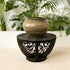 Indoor Wooden Plant Stand Holder for Sill, Desktop, - Single Flower Pot Rack for Small Plants - Unique Tree Root Design