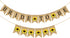 Doumeny Bride to Be Burlap Banner, Rustic Sunflower Bunting Garland for Bridal Shower Party Decor