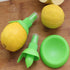 Gyeitee Set 3pcs Squeezer Citrus Sprayer | Manual Juice Sprayer Presser Tools | For Home Party, Clear Lemon