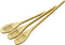 Chef Craft Select Maple Slotted Spoon Set, Natural, 10, 12, 14 Inch