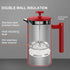 304 2 34oz (1 Secura French Press Coffee Maker, Grade Stainless Steel Insulated Coffee Press with Extra Screens