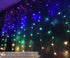 CoziTech Rainbow Fairy String Curtain Lights with Remote, Twinkle LED Ombre Light Curtain for Girls Room, Kid's