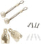 Bungee Kit, General Replacement and Installation Accessories for Indoor/Outdoor Plastic Sunshade Curtains and Roller