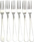 Norpro Hors D'oeuvres Forks, Set of 6, Silver, One Size