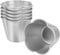 Luxshiny 6pcs Cake Mold, Mini Cheesecake Pan, Chocolate Pan, Baking Tins, Round Aluminum Alloy