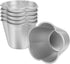 Luxshiny 6pcs Cake Mold, Mini Cheesecake Pan, Chocolate Pan, Baking Tins, Round Aluminum Alloy